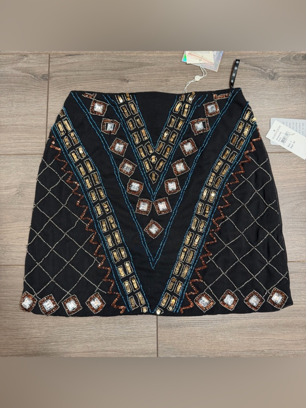 Missguided from Nordstrom sequin beaded skirt - WITH TAG